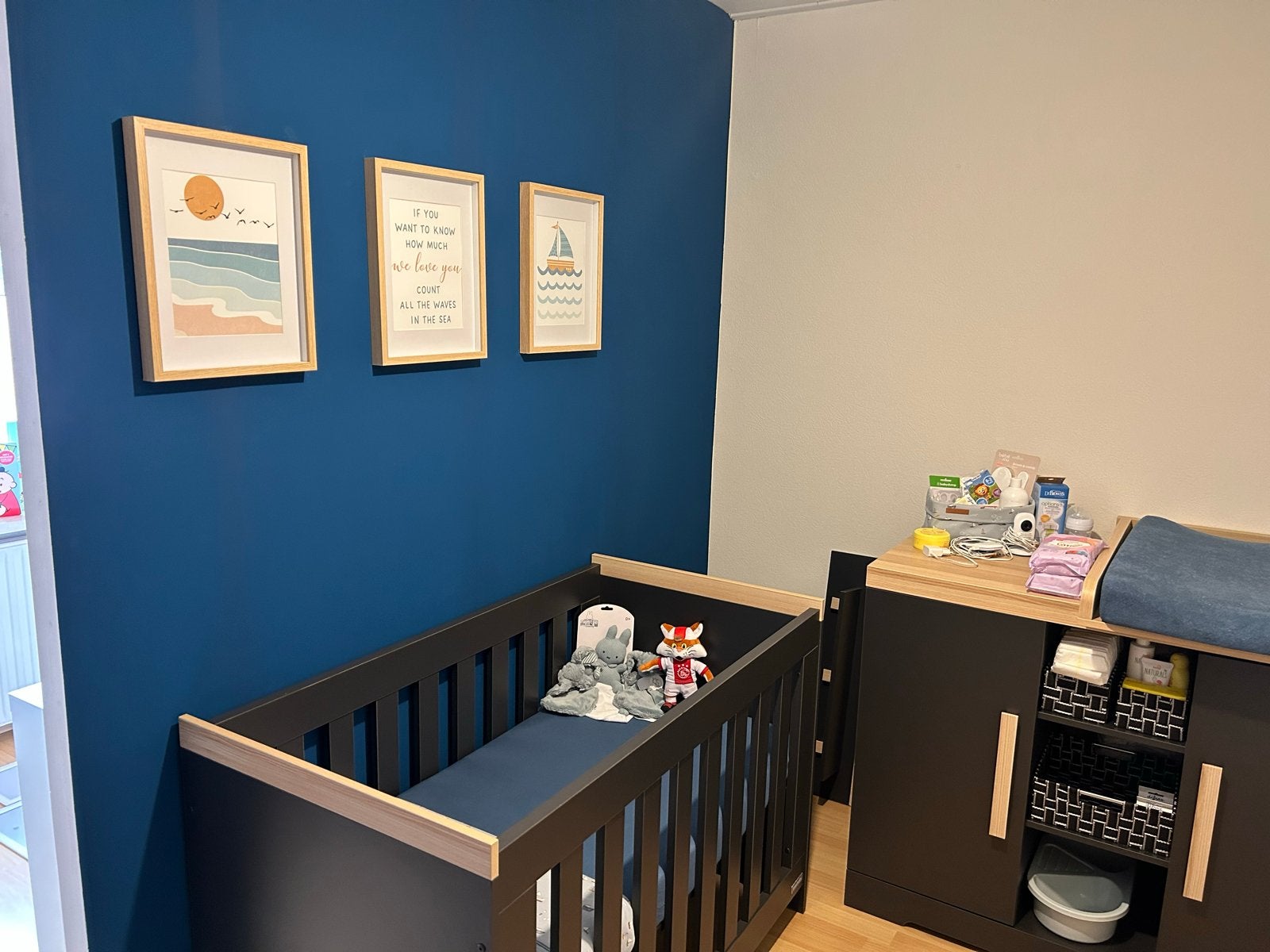 Babydump Kopenhagen Babykamer - Zo goed als nieuw, Ophalen, Zo goed als nieuw, Jongetje of Meisje