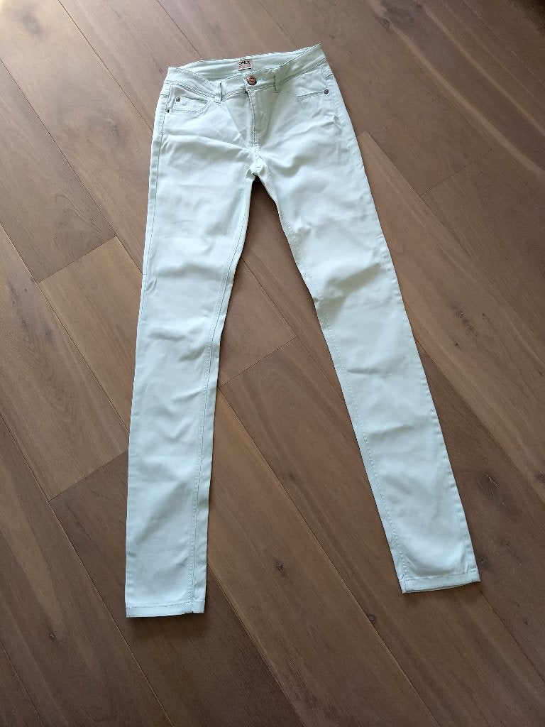 Only broek 36  en lengte 34 mintgroen, Overige kleuren, Ophalen of Verzenden, Zo goed als nieuw, Maat 36 (S)