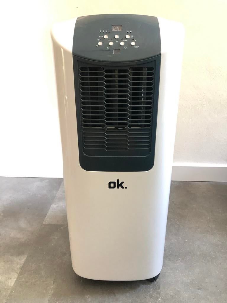 OK. Mobiele Airco OAC800 - Koelen, verwarmen en Ventileren, Minder dan 60 m³, 3 snelheden of meer, Ophalen of Verzenden, Zo goed als nieuw