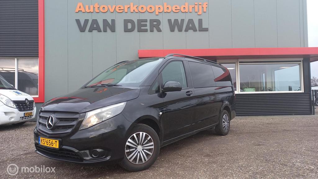 Mercedes Vito Tourer 114 CDI Pro Lang/9 persoons, Auto's, Automaat, 2000 kg, Zwart, Bedrijf