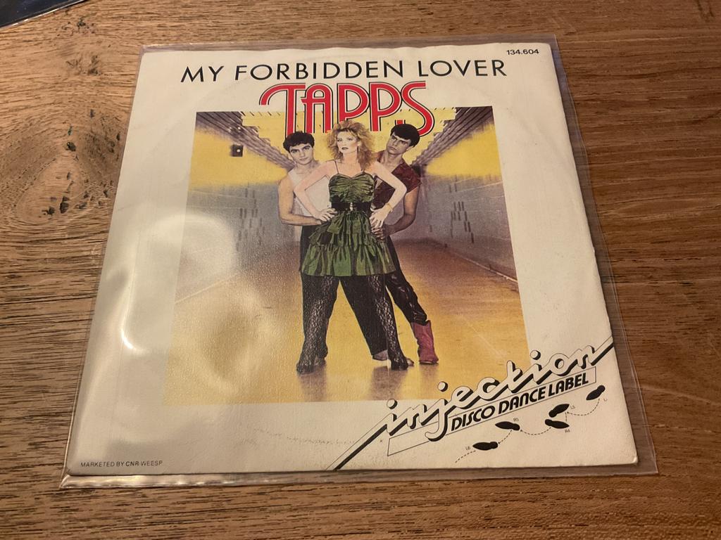 Tapps, My forbidden lover, Cd's en Dvd's, Ophalen of Verzenden, 7 inch, Pop, Single