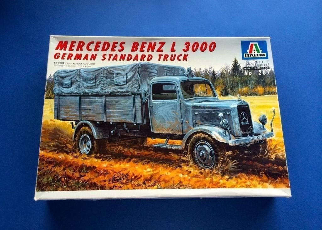 Italeri	287	Mercedes-Benz L 3000	1/35, Hobby en Vrije tijd, Verzenden, 1:32 tot 1:50, Nieuw, Italeri