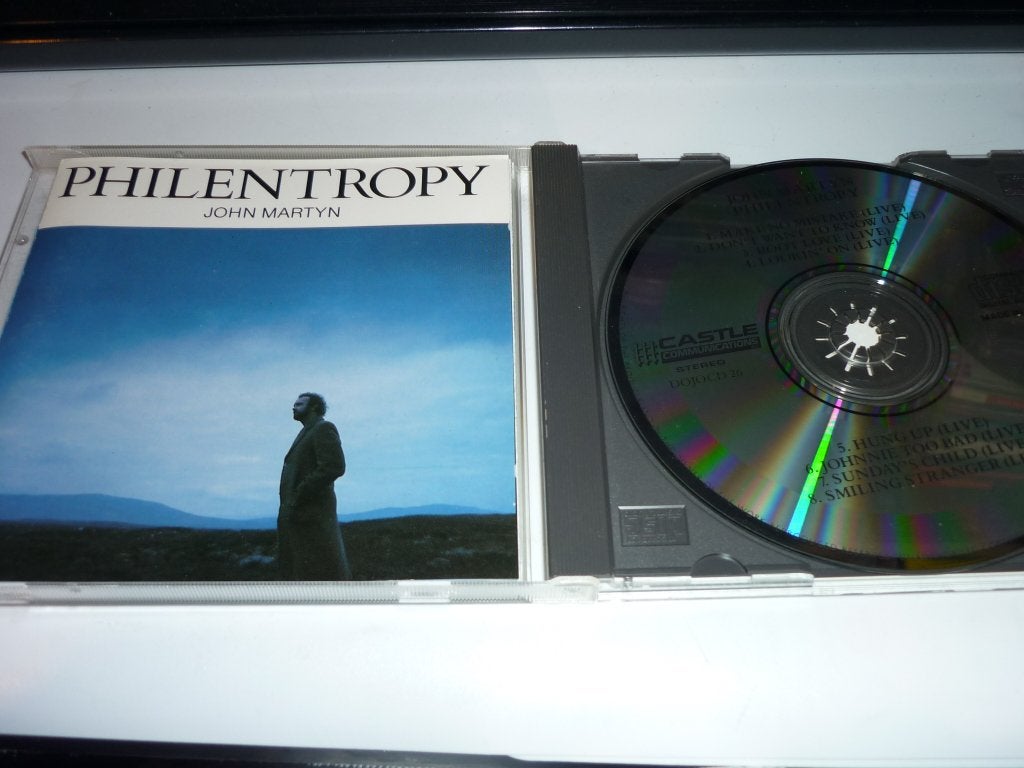 John Martyn - Philentropy CD (Live Album), Cd's en Dvd's, Inclusief boekje, Gebruikt, Jazz-fusion, Ophalen of Verzenden