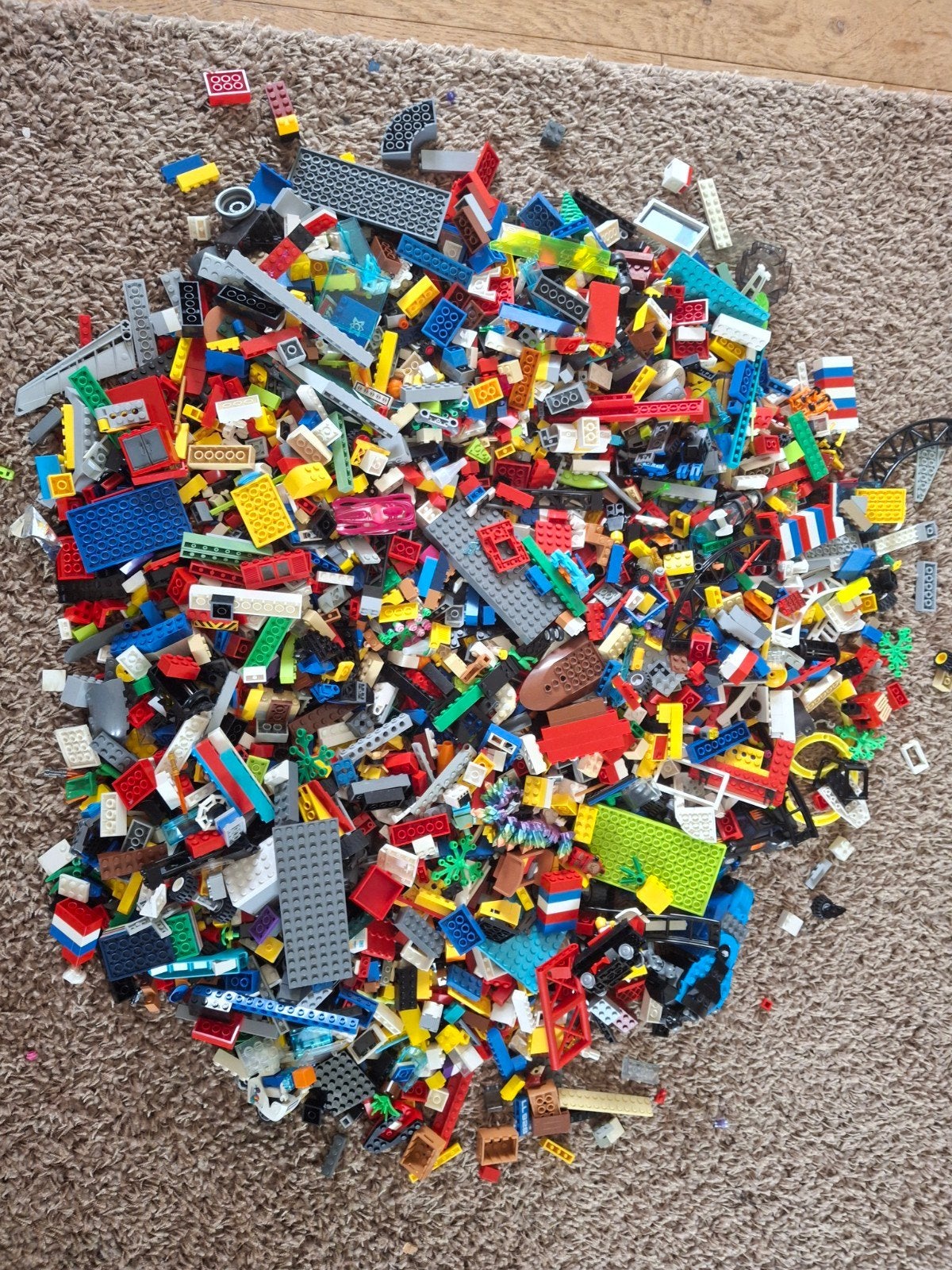 Grote partij 5 kg diverse LEGO bouwstenen en onderdelen, Kinderen en Baby's, Speelgoed | Duplo en Lego, Gebruikt, Lego, Losse stenen