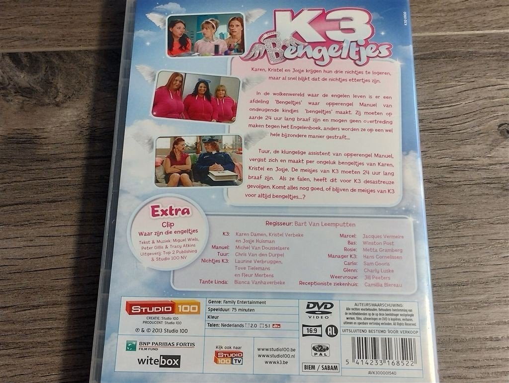 K3 - Bengeltjes [DVD], Alle leeftijden, Ophalen of Verzenden, Zo goed als nieuw