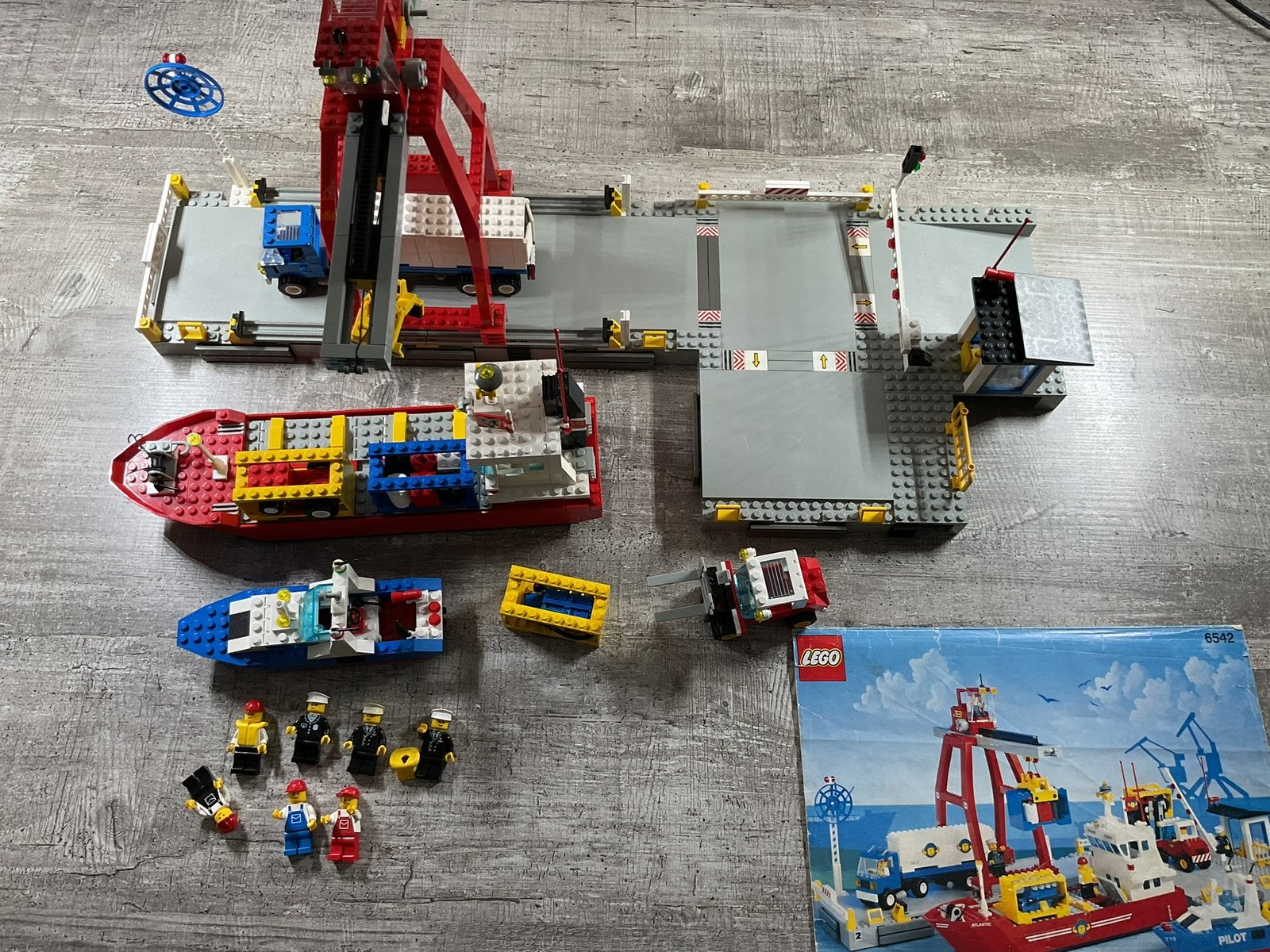 Lego 6542-1 Launch & Load Seaport, Kinderen en Baby's, Speelgoed | Duplo en Lego, Ophalen of Verzenden, Zo goed als nieuw