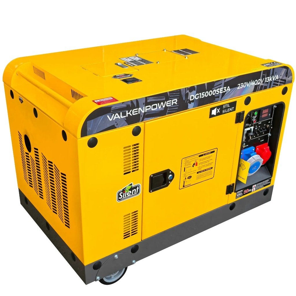 Dieselgenerator 10,5 kW geluidsgedempt, Verzenden