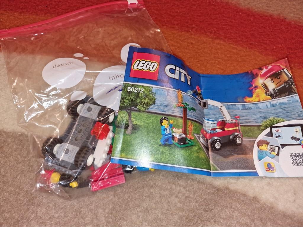 Lego City 60279 Brandweerauto, Ophalen of Verzenden, Zo goed als nieuw, Complete set, Lego