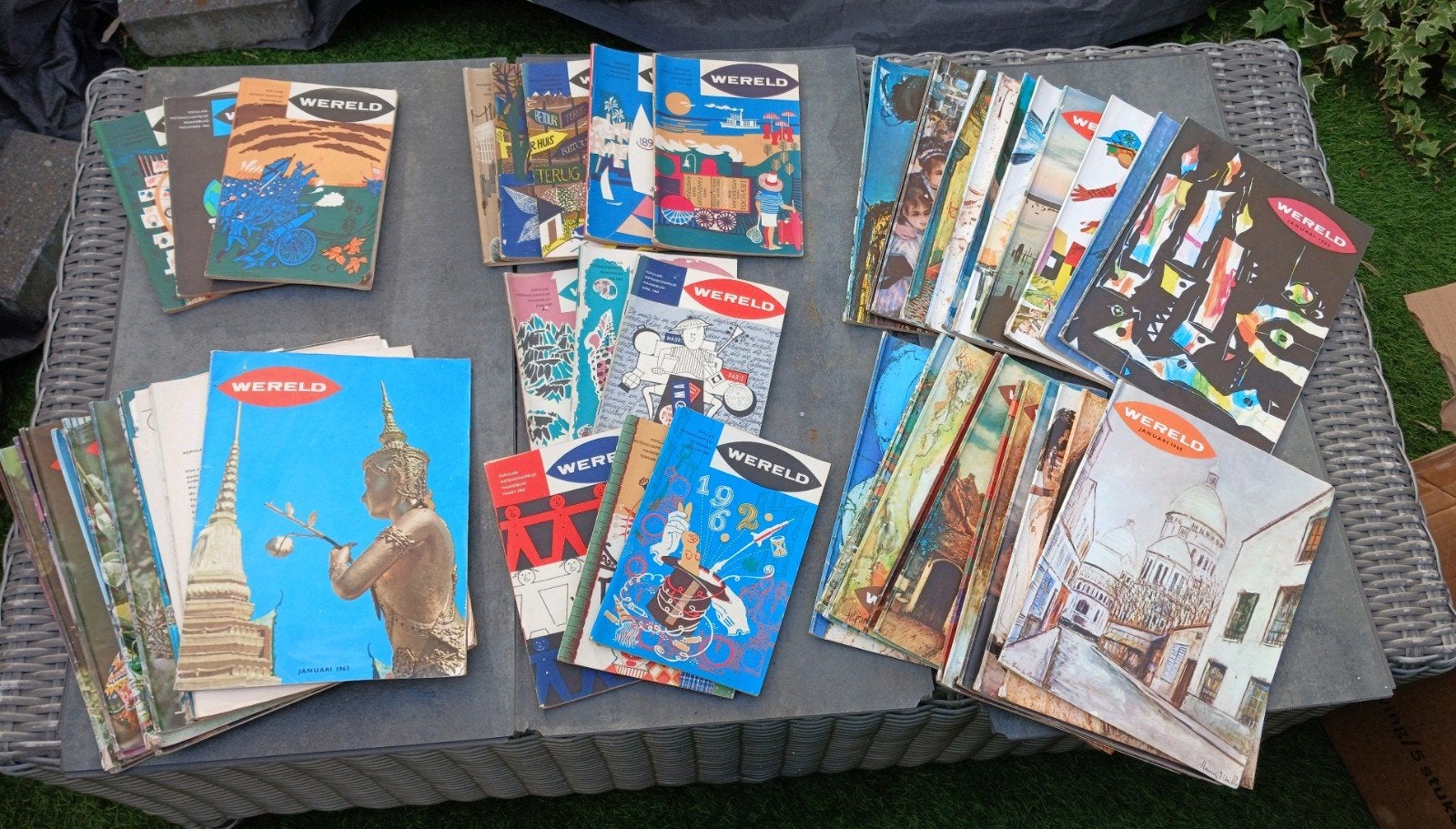 Wereld tijdschriften 1961-1965 (diverse jaargangen), Ophalen of Verzenden