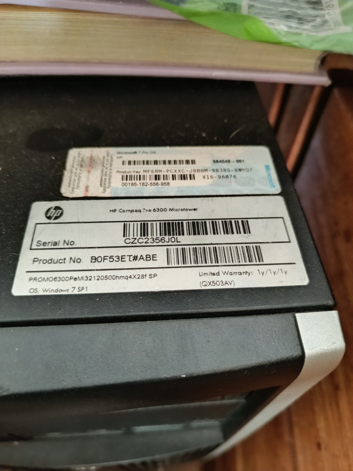 HP Compaq Pro 6300 i3 Microtower met Windows 10, Computers en Software, Desktop Pc's, Gebruikt, HDD, Met monitor, Ophalen of Verzenden