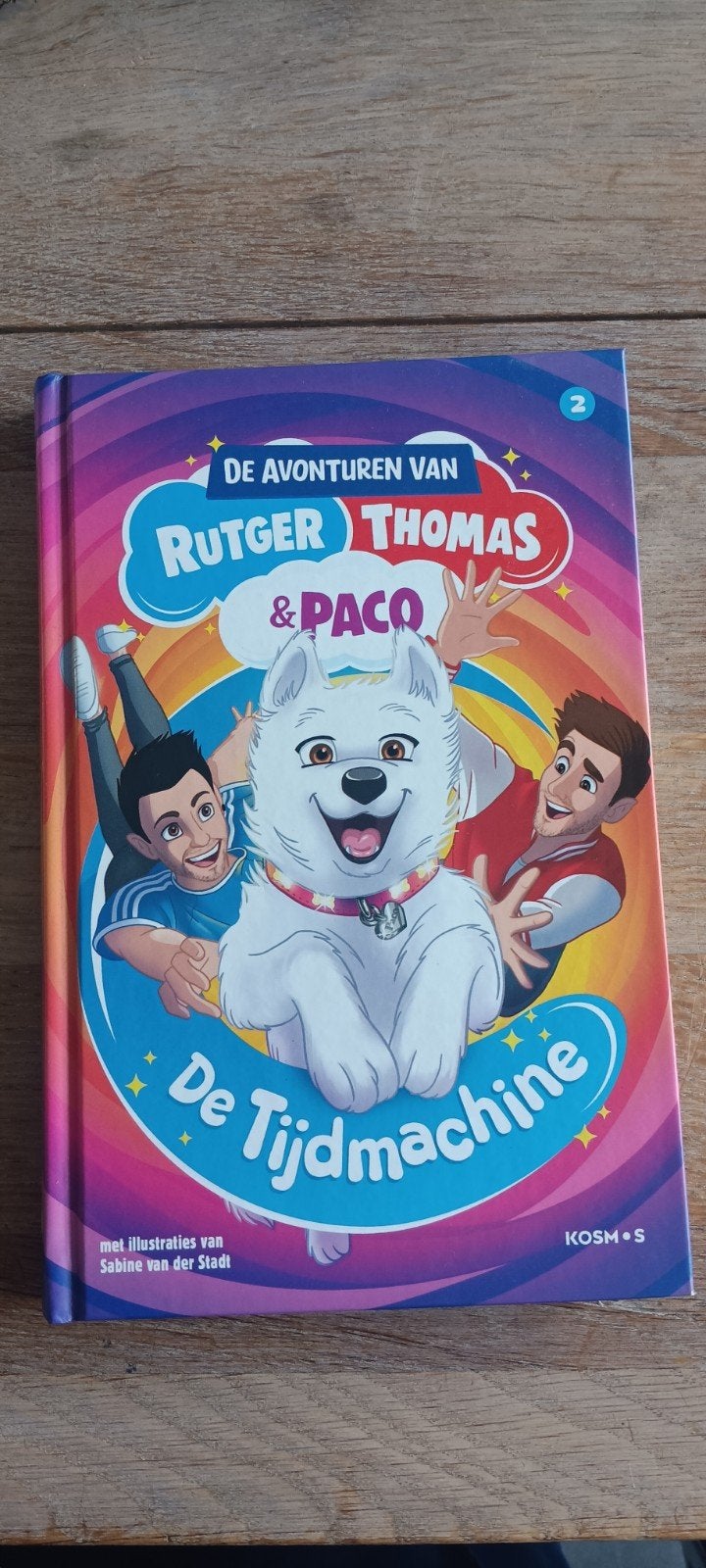 De Avonturen van Rutger, Thomas & Paco: De Tijdmachine, Ophalen of Verzenden, Zo goed als nieuw, Rutger Vink, Thomas van Grinsven
