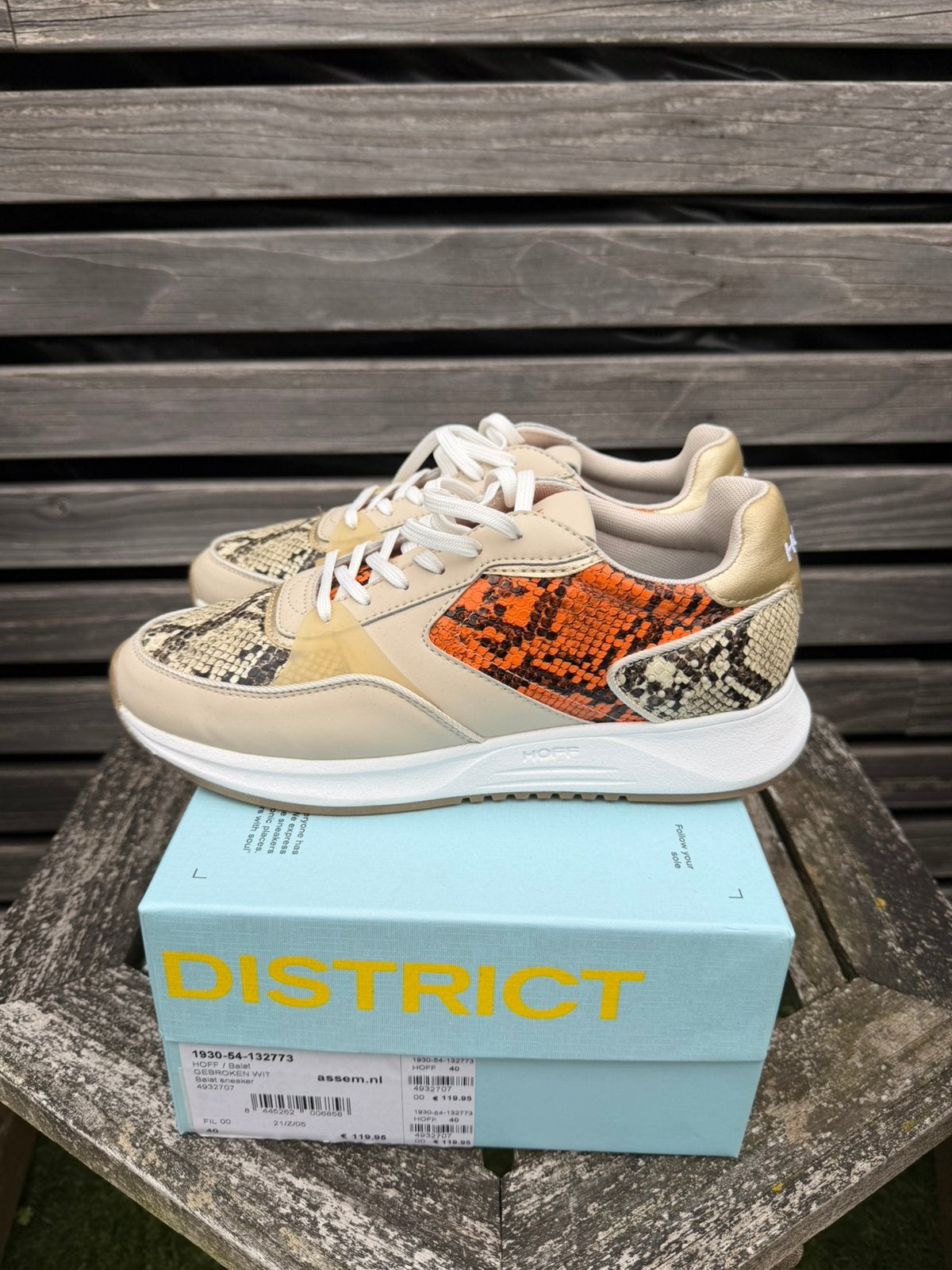 Nieuwe Hoff sneakers, maat 40, Verzenden, Nieuw, Sneakers of Gympen