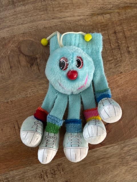 Vintage Lots a Leggggggs handschoen jaren 80., Ophalen of Verzenden