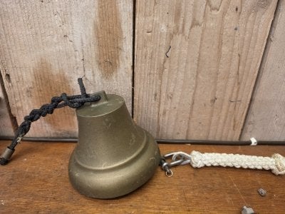Scheepsbel D: 13 cm, Niet ingevuld, Gebruikt, Niet ingevuld, Niet ingevuld