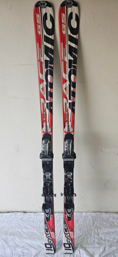 Topski ATOMIC RACE CARVE SKI 166CM GEWAXT EN GESLEPEN, Sport en Fitness, 160 tot 180 cm, Gebruikt, Ophalen of Verzenden, Carve