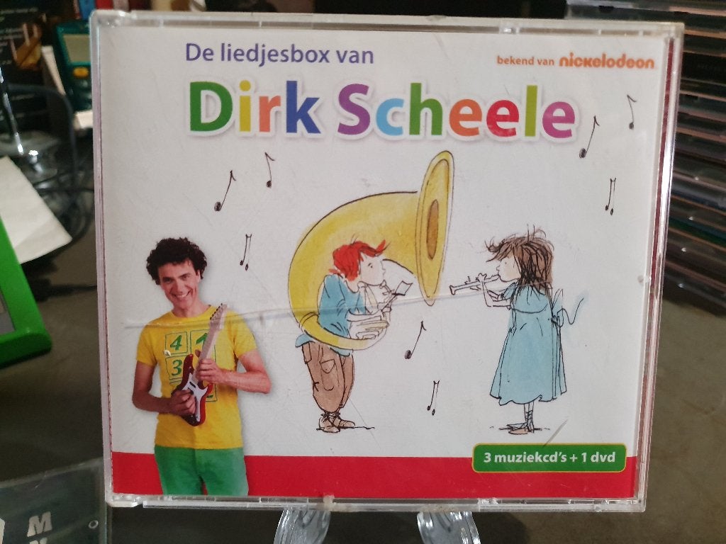 Dirk Scheele de liedjesbox van 3CD, Cd's en Dvd's, Ophalen, Gebruikt