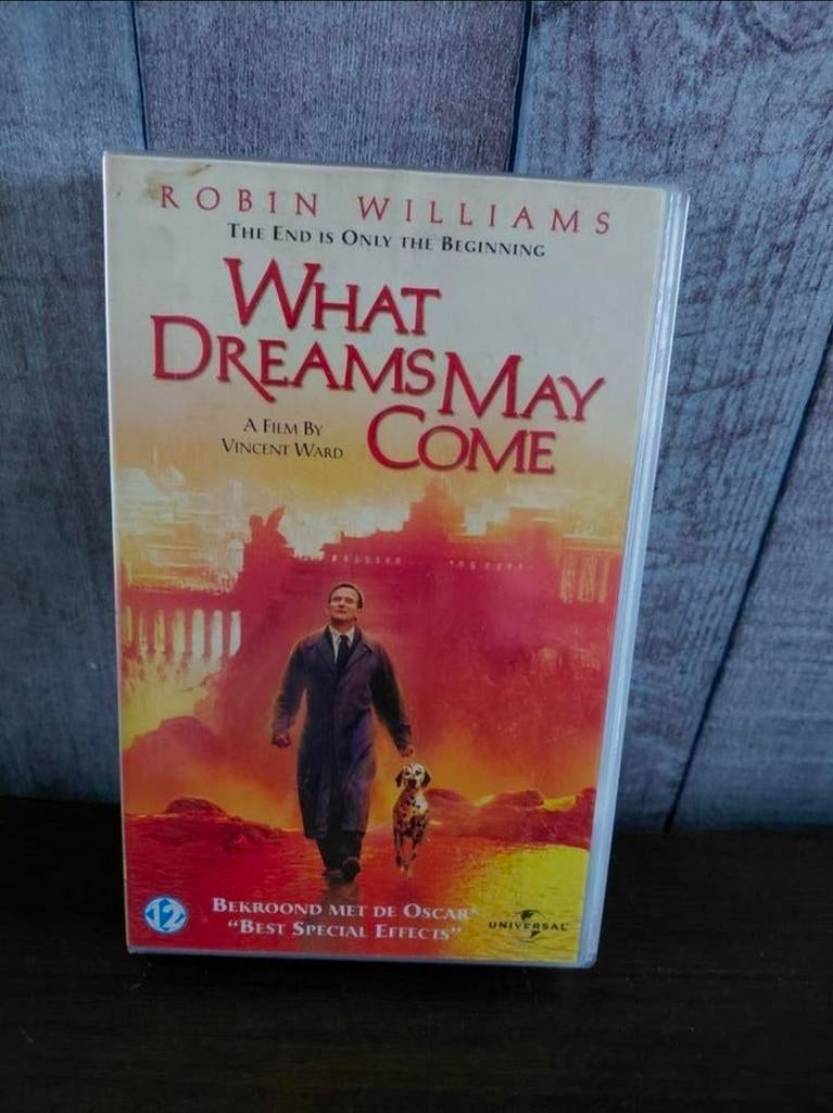 What Dreams May Come videoband. Robin Williams., Cd's en Dvd's, Vanaf 12 jaar, Ophalen of Verzenden, Gebruikt, Drama