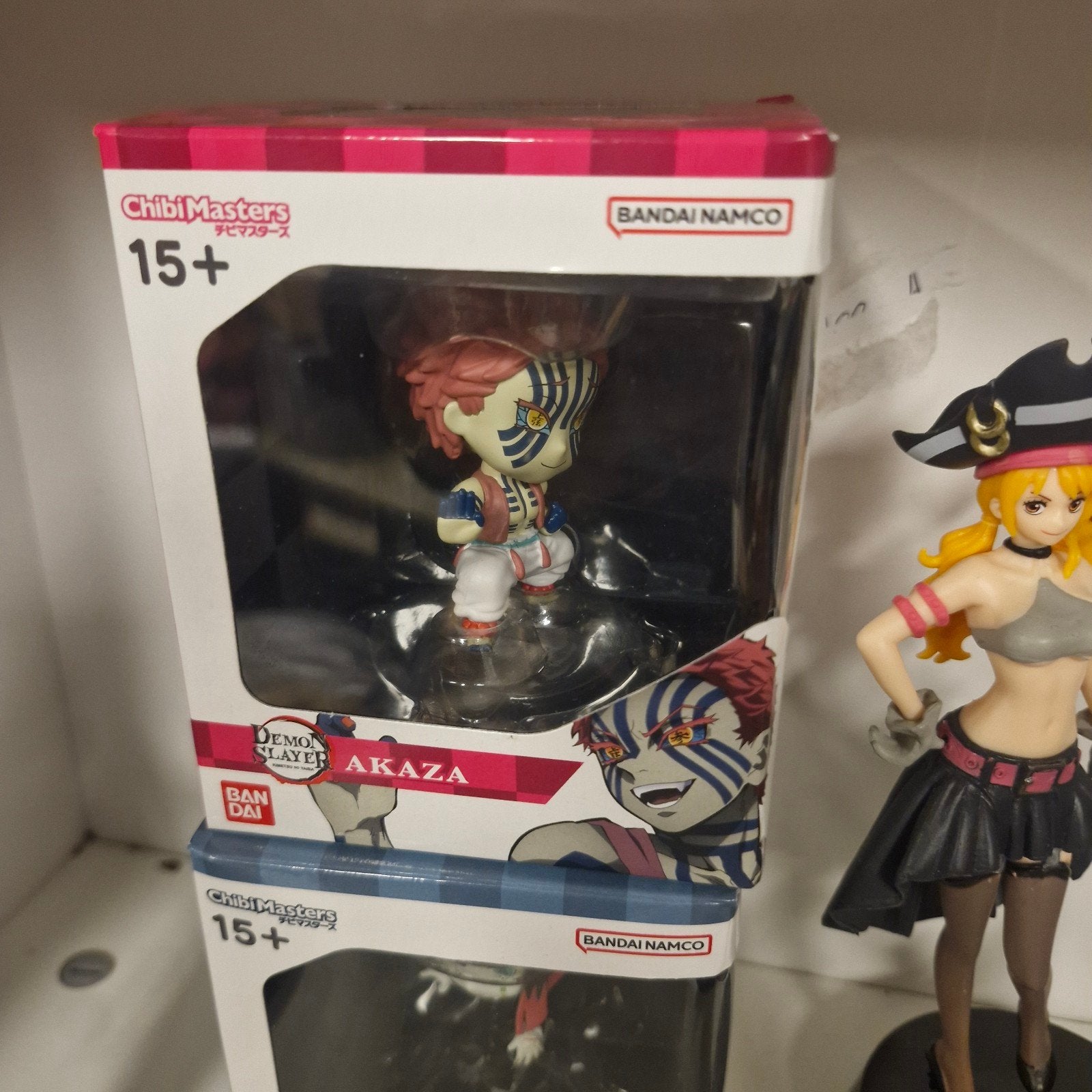 Demon Slayer Chibi Masters Akaza & Enmu Figuren