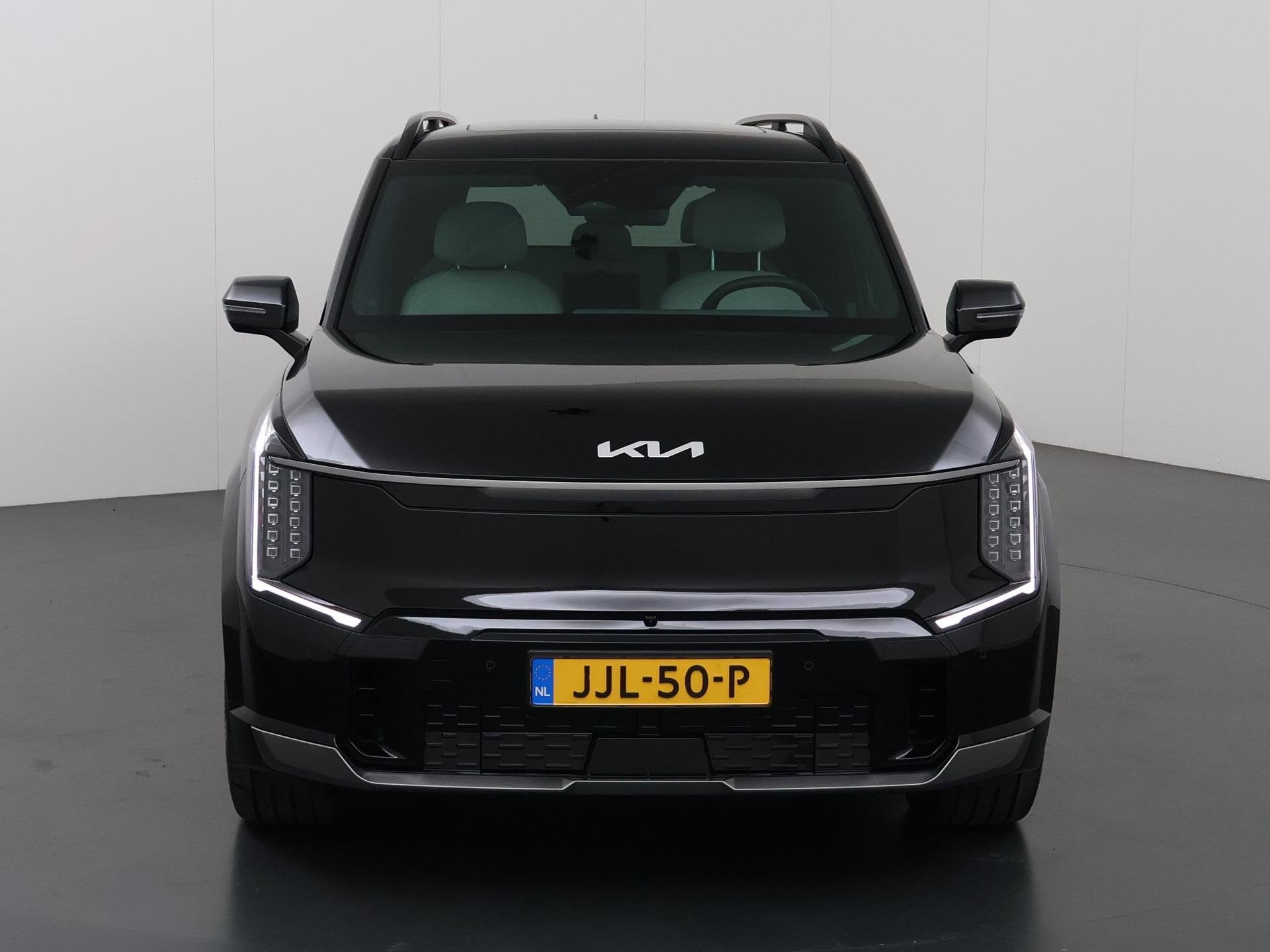 Kia EV9 GT-Line AWD 99.8 kWh | Trekhaak Afneembaar | Panoram, Auto's, Automaat, Zwart, Origineel Nederlands, Parkeerassistent