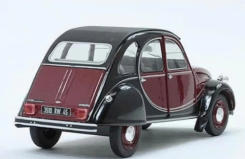 Citroen 2CV Charleston 1982 schaal 1/24 Franse serie, Verzenden, Nieuw, Auto, Overige merken