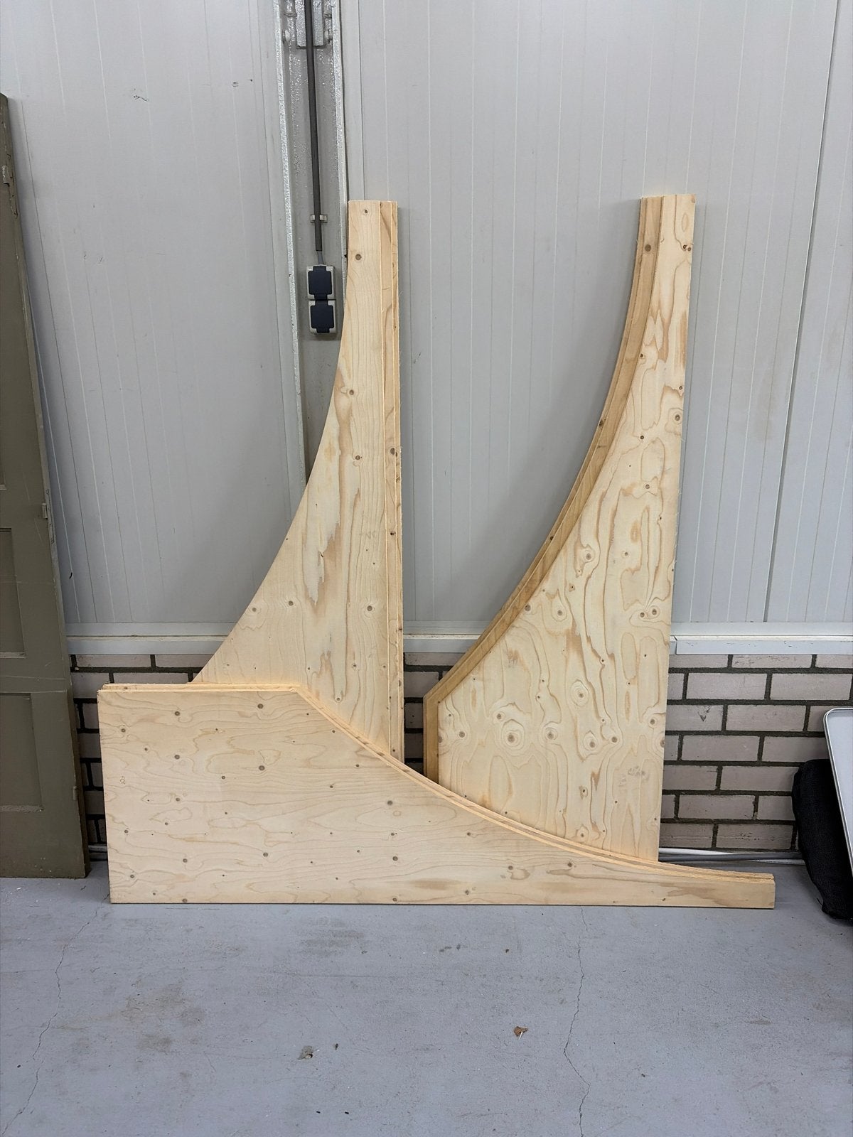 Skateboard Quarterpipe Mini Ramp - DIY Houtpakket, Ophalen, Nieuw, Overige typen