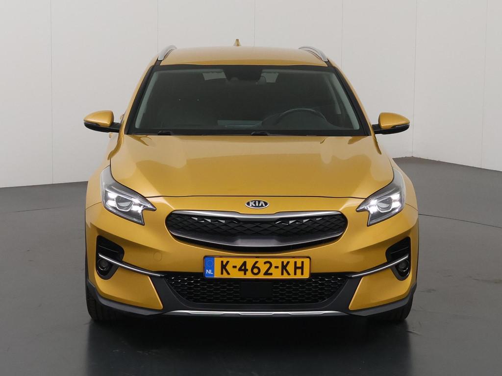 Kia XCeed 1.6 GDi PHEV DynamicPlusLine | Stoel/Stuurwielverw, Auto's, XCeed, Gebruikt, Adaptive Cruise Control, Leder en Stof