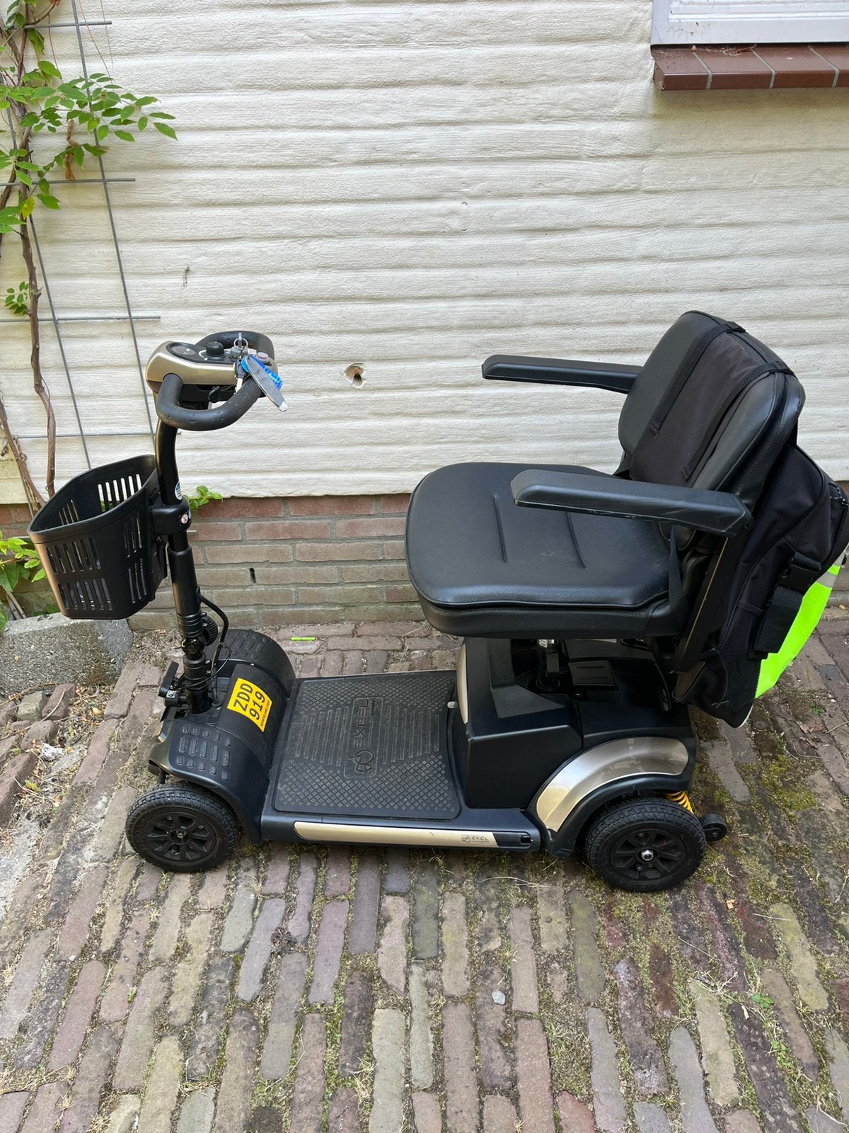 Excel Xena Demontabele scootmobiel goede Accu, Ophalen, 10 km/u of minder, Gebruikt, Excel