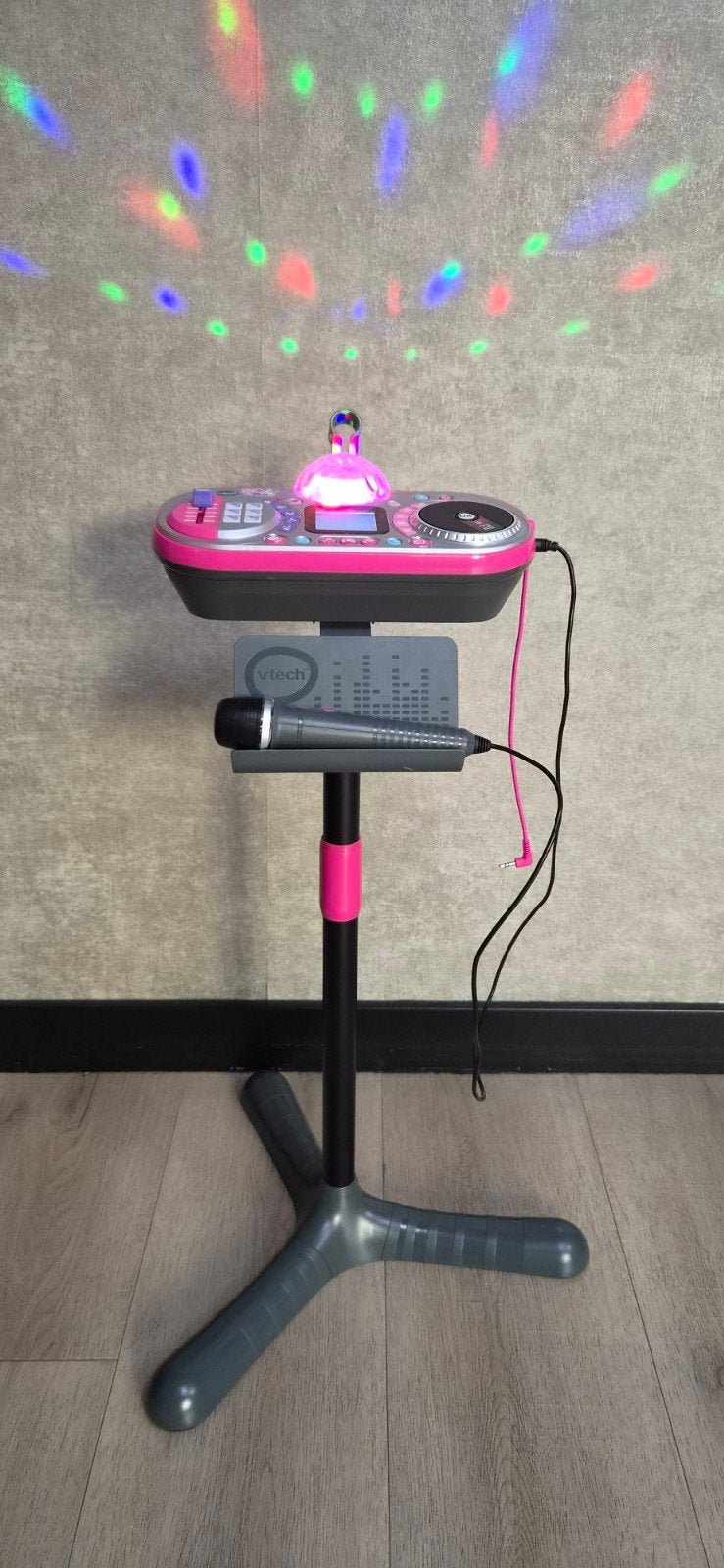 VTech KidiSuperstar DJ Studio - Roze Karaoke Set, Ophalen of Verzenden, Gebruikt, Jongen of Meisje