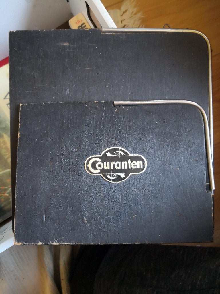 curiosa oude kranten houder krantenbak jaren 30/40, Antiek en Kunst, Ophalen of Verzenden