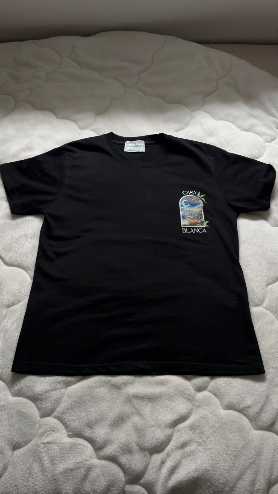 Casablanca T-shirt maat S met prijskaartje, Ophalen of Verzenden, Nieuw, Maat 46 (S) of kleiner, Zwart