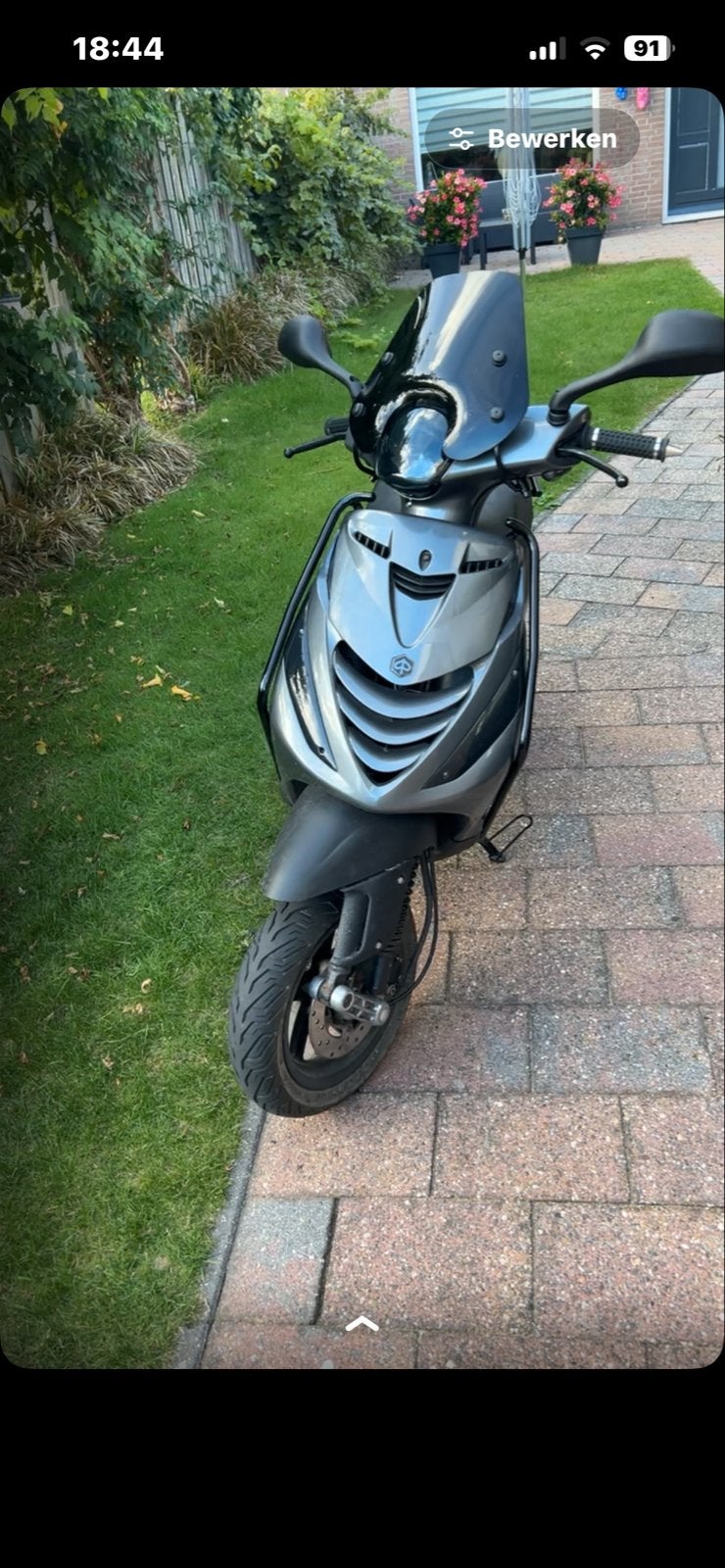 Zip 2takt 50cc - Goed onderhouden, gaskabel defect, Ophalen, Gebruikt, Maximaal 45 km/u, 50 cc