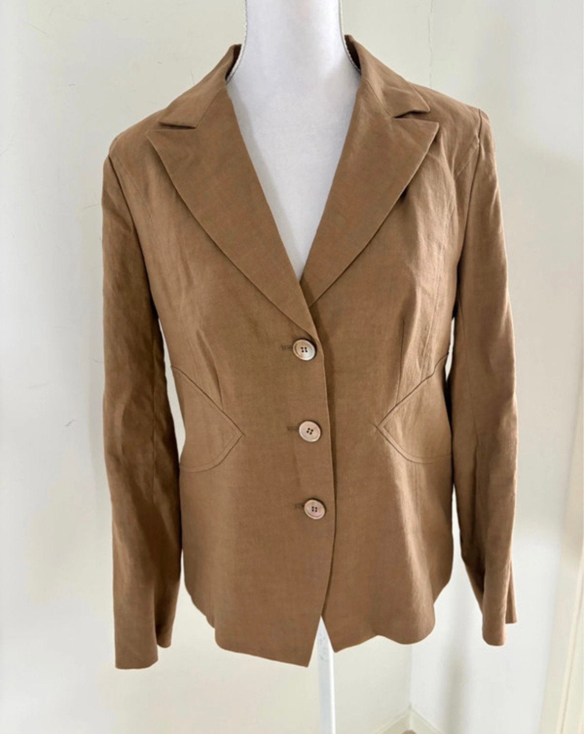 Prachtig Riani (colbert)jasje / blazer - maat 42, Kleding | Dames, Bruin, Maat 42/44 (L), Ophalen of Verzenden, Zo goed als nieuw