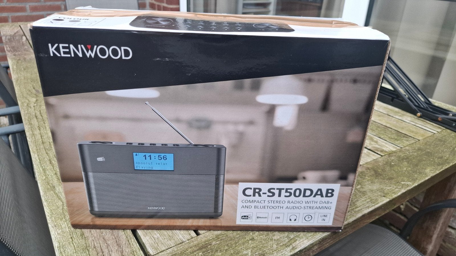 Kenwood CR-ST50DAB met DAB+ en Bluetooth, Ophalen of Verzenden, Gebruikt, Radio