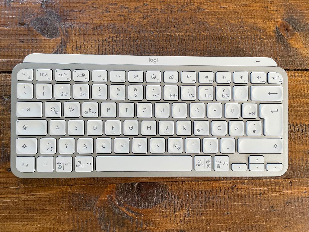 Logitech MX Keys Mini Draadloos Wireless Keyboard QWERTZ, Computers en Software, Toetsenborden, Zo goed als nieuw, Overige indelingen