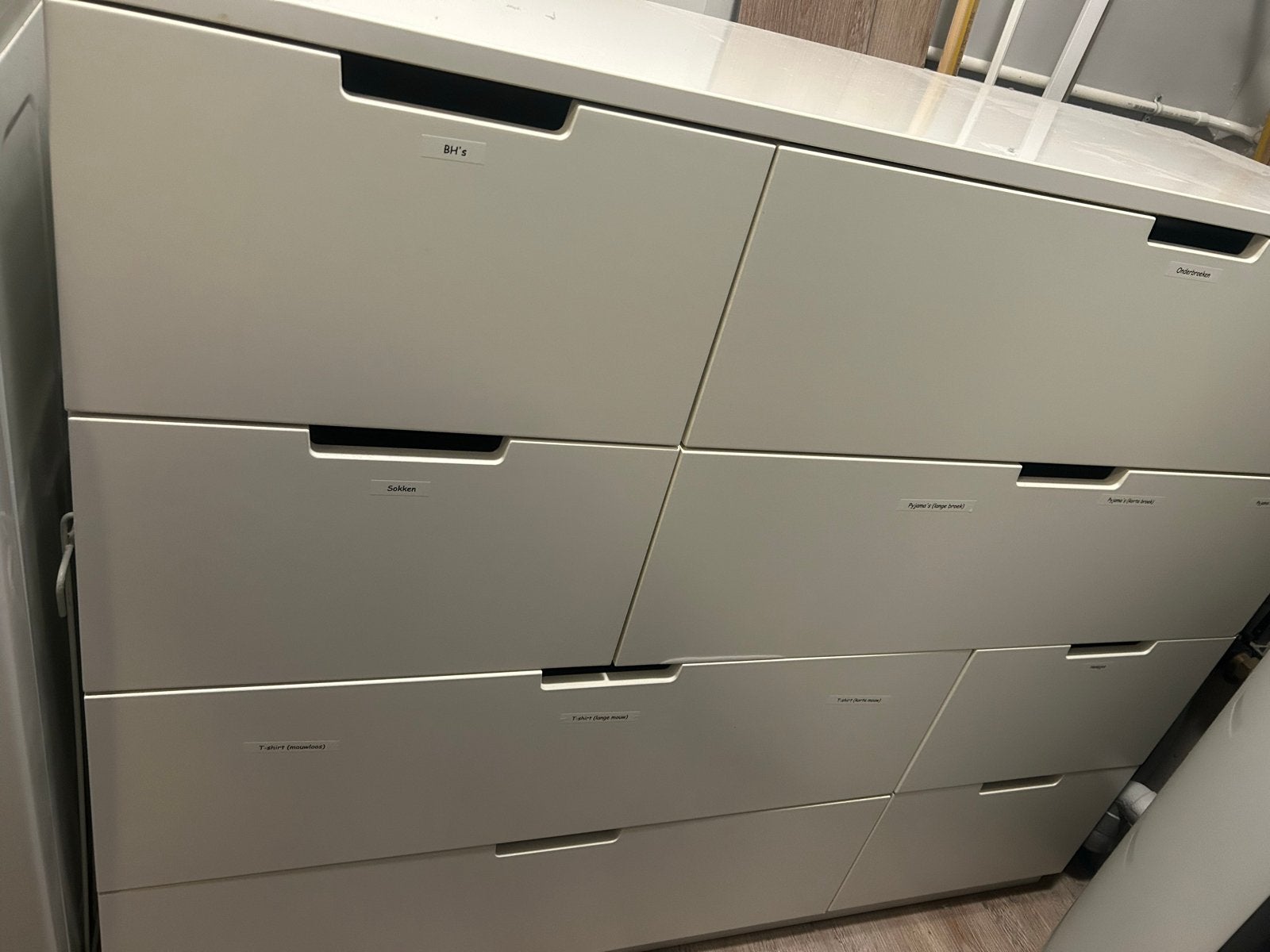 IKEA NORDLI ladekast 120x99 cm - 8 laden, 5 laden of meer, Ophalen, Gebruikt, 100 tot 150 cm