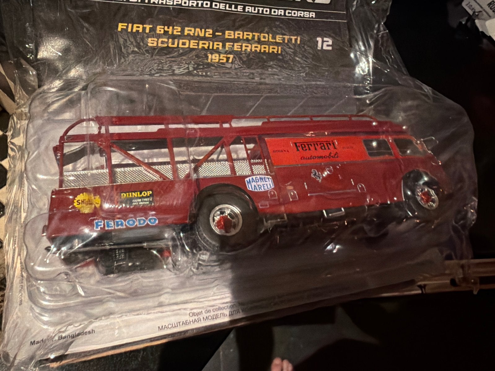 Centauria 1/43 Fiat Bartoletti Ferrari Transporter Nieuw, Hobby en Vrije tijd, Overige merken, Centauria, Nieuw, Ophalen of Verzenden