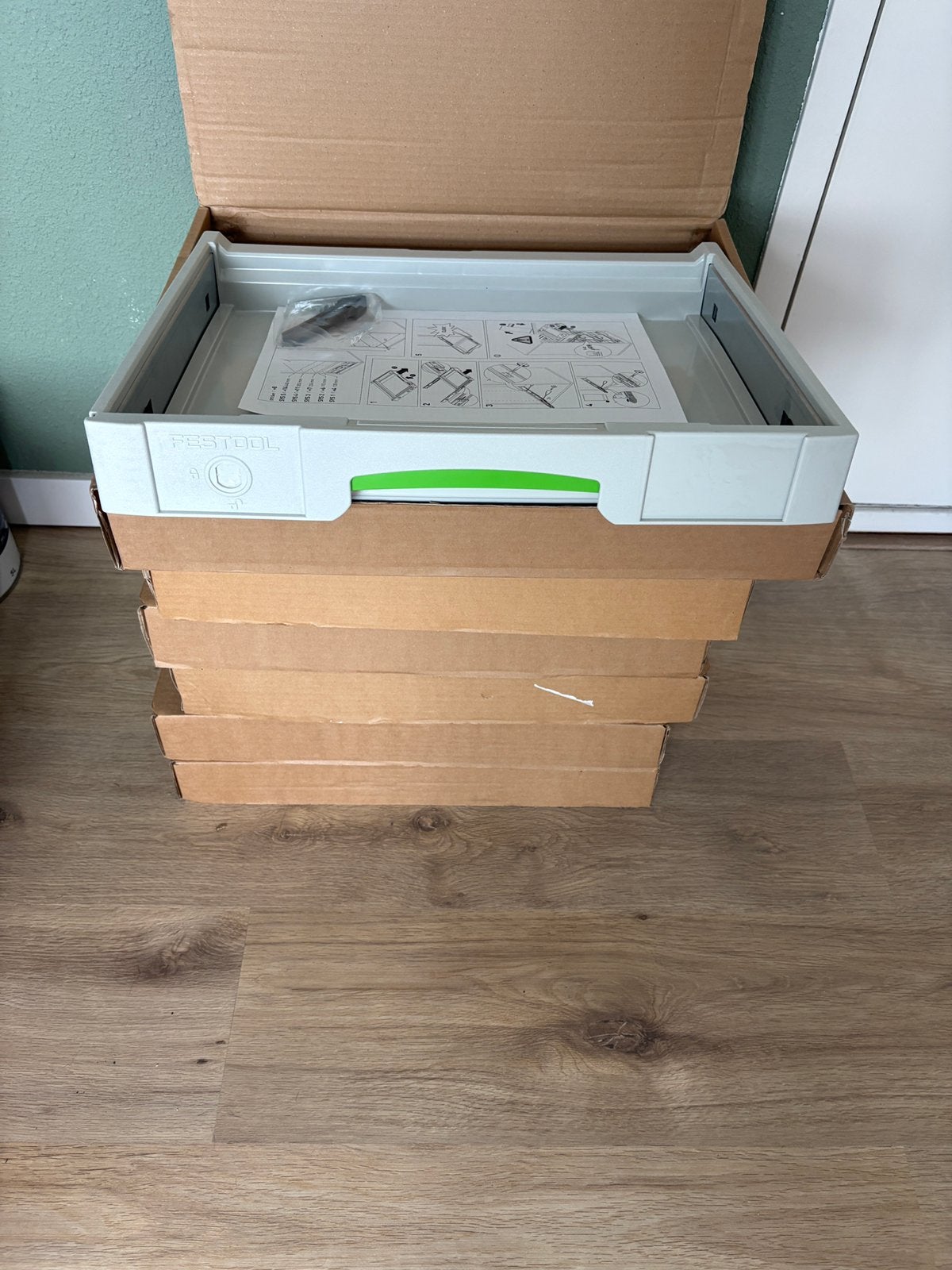 Festool SYS-AZ uittreklades 7 stuks, Ophalen, Nieuw