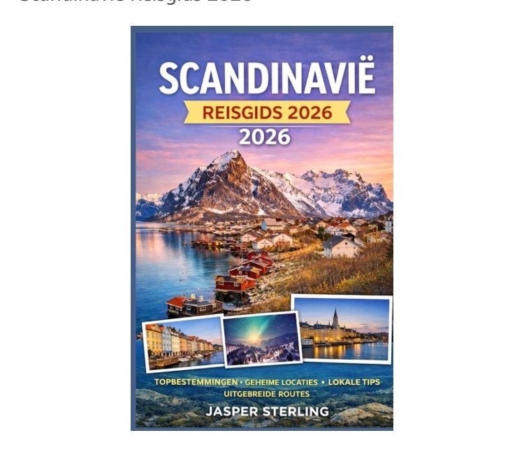 Scandinavië Reisgids 2026 - Jasper Sterling, Boeken, Reisgidsen, Overige merken, Europa, Nieuw, Ophalen of Verzenden