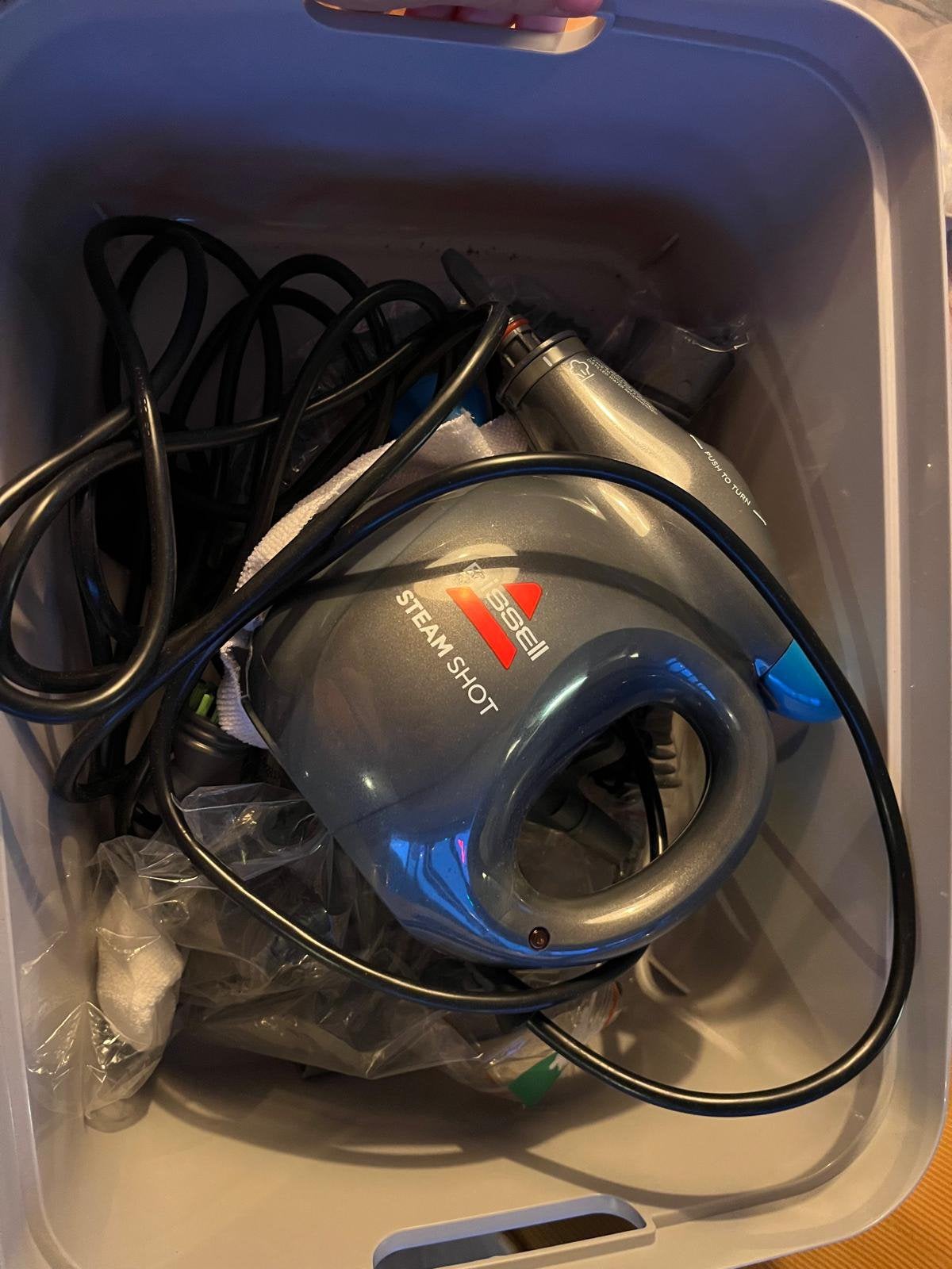 Bissell Steam Shot Stoomreiniger - Compact en Krachtig, Ophalen of Verzenden, Gebruikt, Stoomreiniger