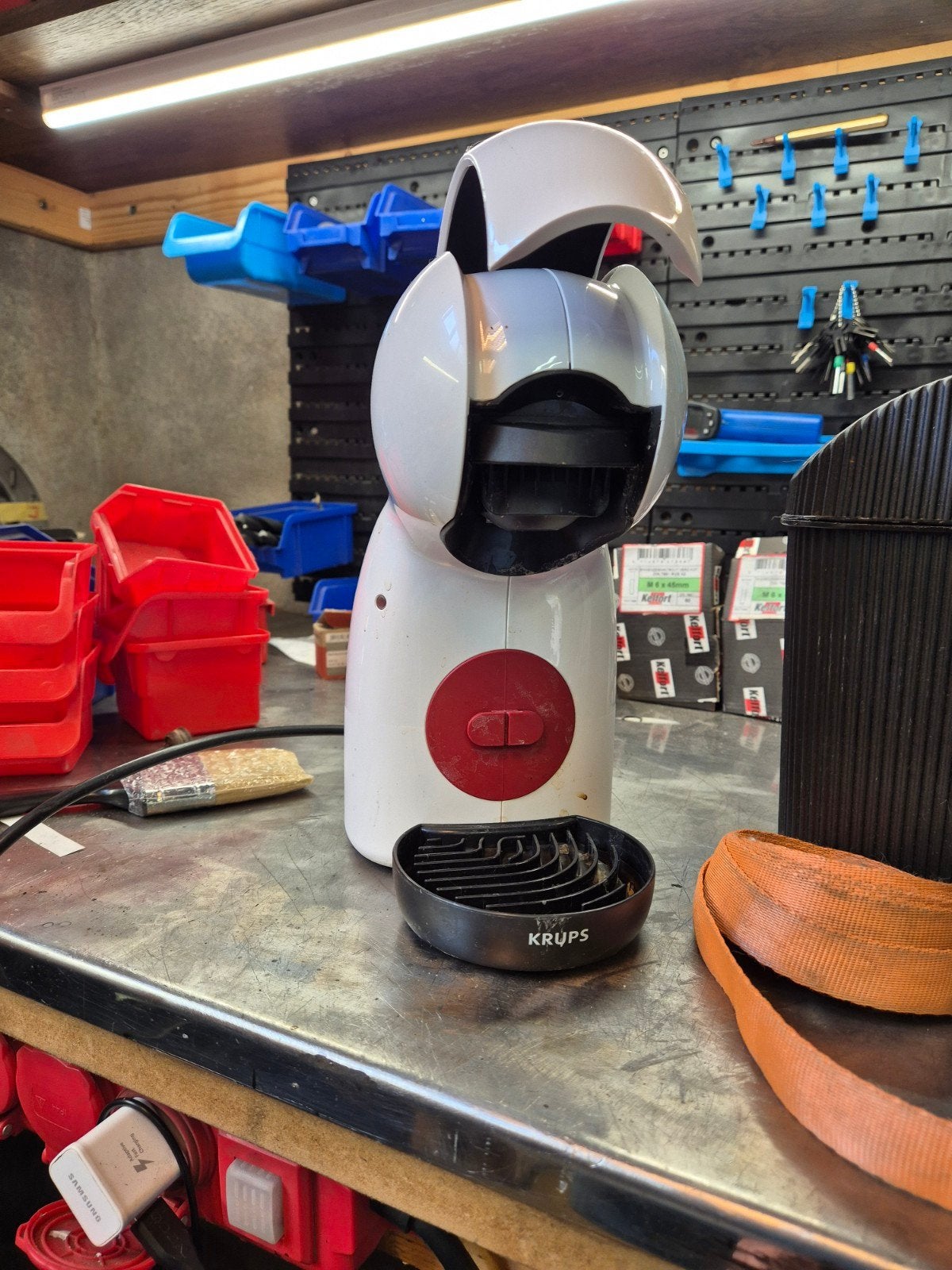 Krups Nescafé Dolce Gusto Piccolo Koffiezetapparaat, Koffiepads en cups, Gebruikt, Koffiemachine, Ophalen of Verzenden