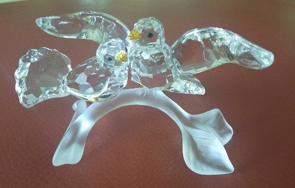 Swarovski tortelduiven, Ophalen of Verzenden, Figuurtje