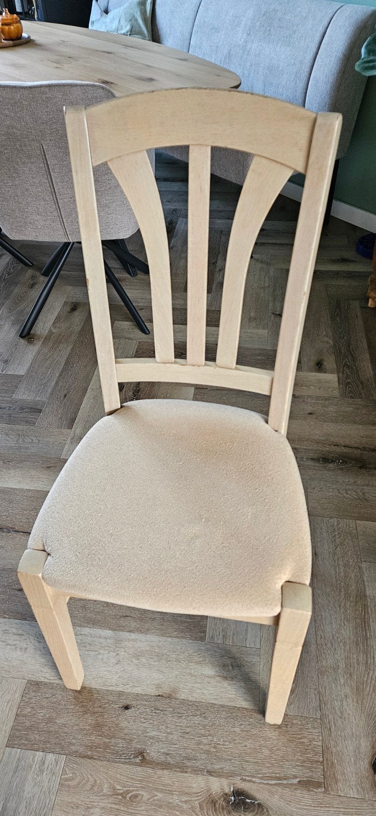 4 eetkamerstoelen, gratis af te halen, Ophalen, Gebruikt, Vier