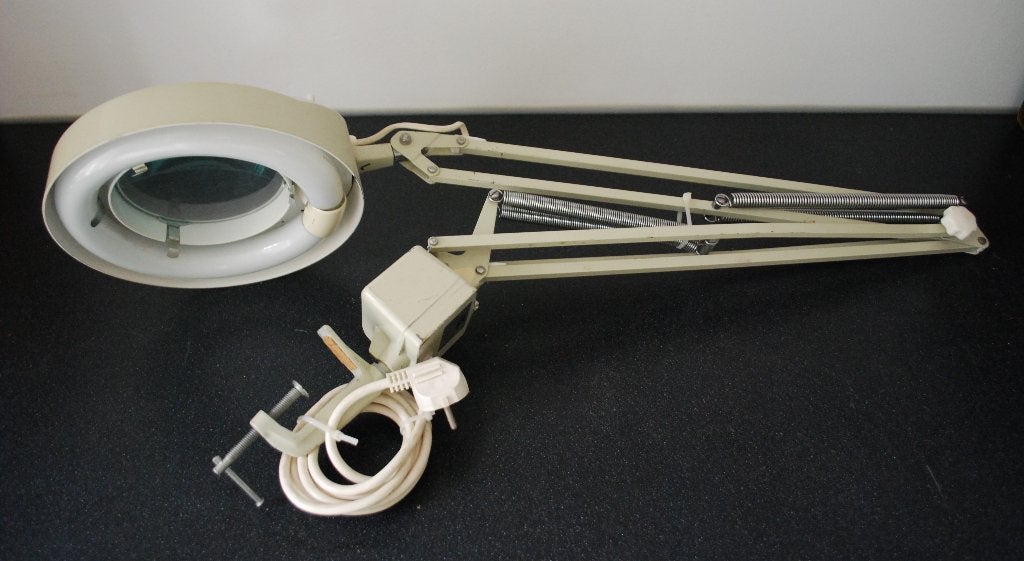 Luxo Hobbylamp loeplamp LFM 1, Ophalen, Gebruikt, LUXO, Loeplamp