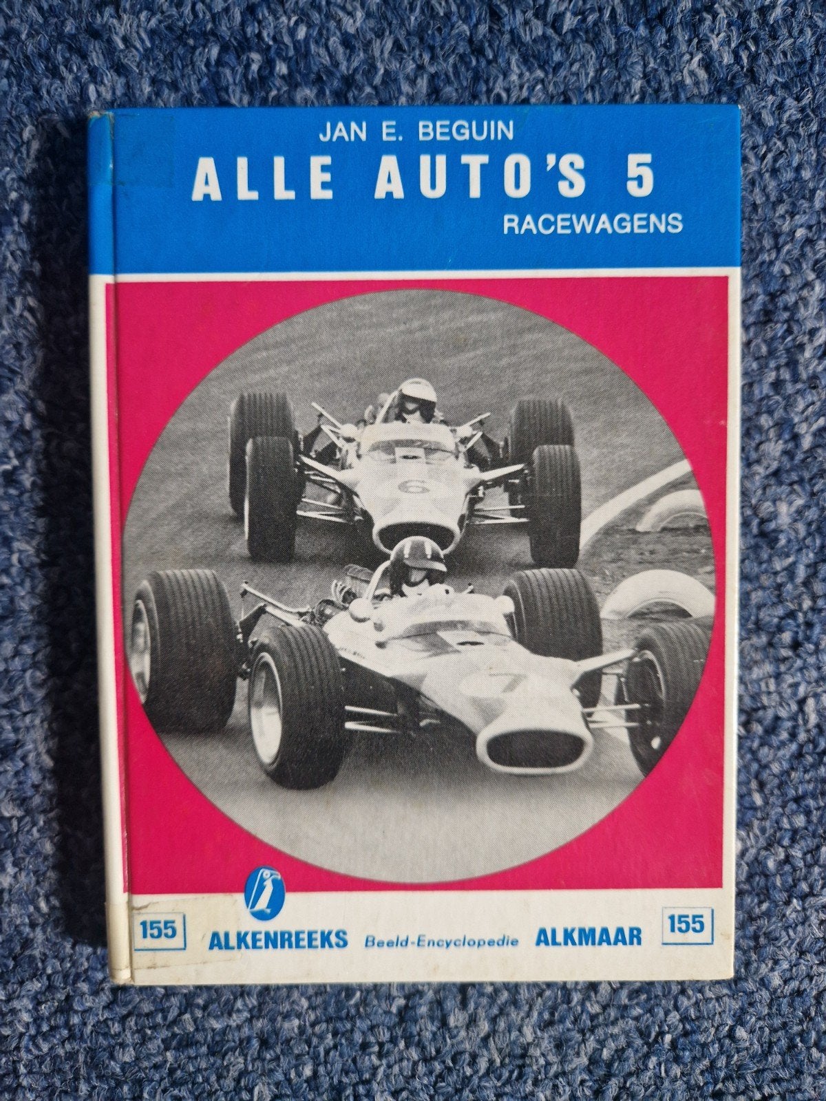 Alle Auto's 5: Racewagens - Jan E. Beguin (Alkenreeks), Boeken, Auto's | Boeken, Ophalen of Verzenden, Gelezen, Algemeen, Jan E. Beguin