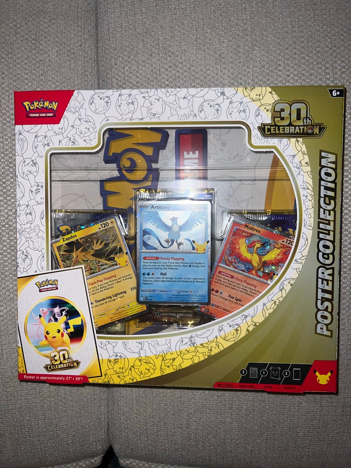 Pokémon TCG 25th Celebration Poster Collection, Ophalen, Nieuw, Overige typen