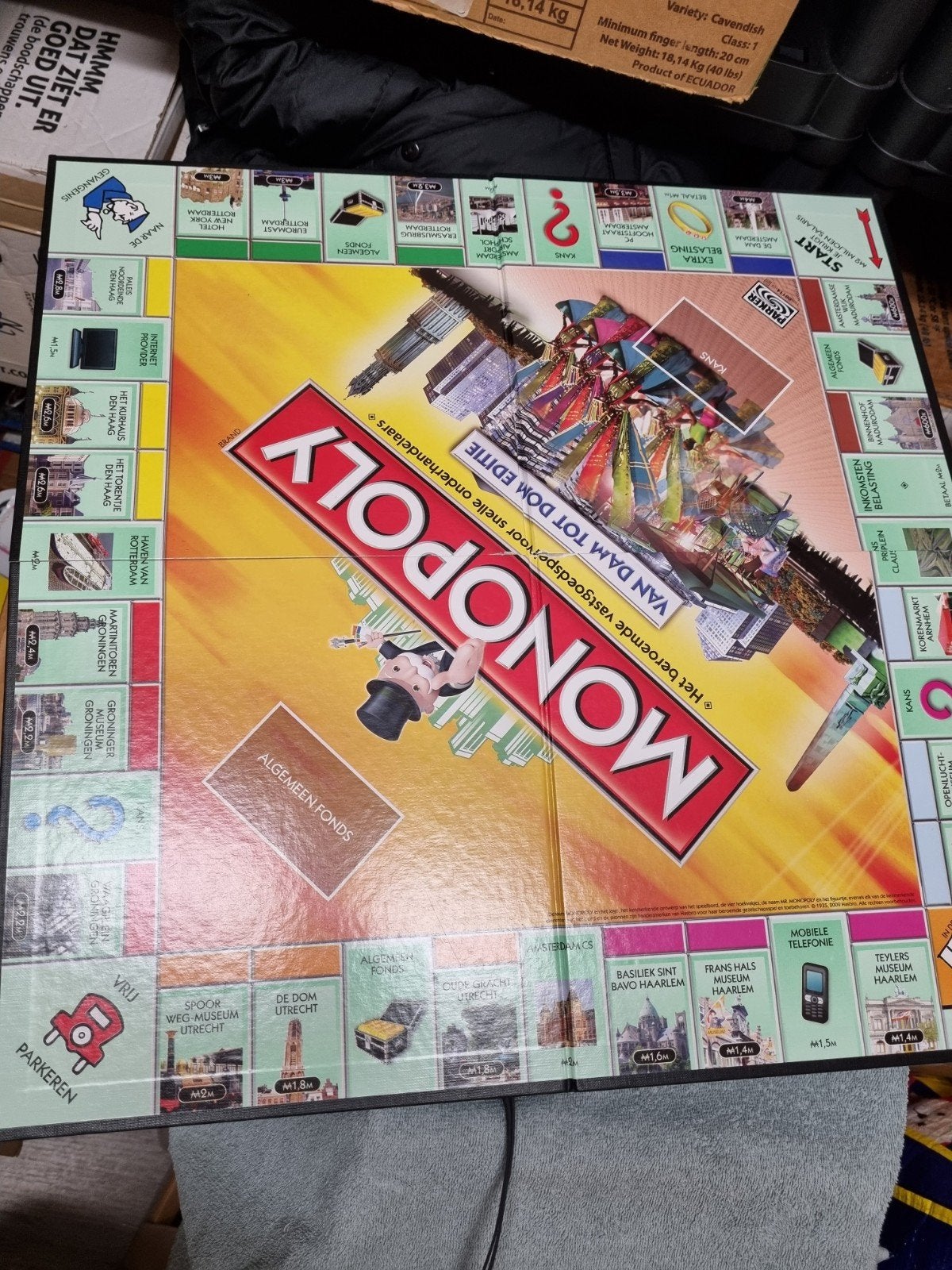 Monopoly van dam tot dom editie speelbord, Hobby en Vrije tijd, Gezelschapsspellen | Bordspellen, Ophalen of Verzenden
