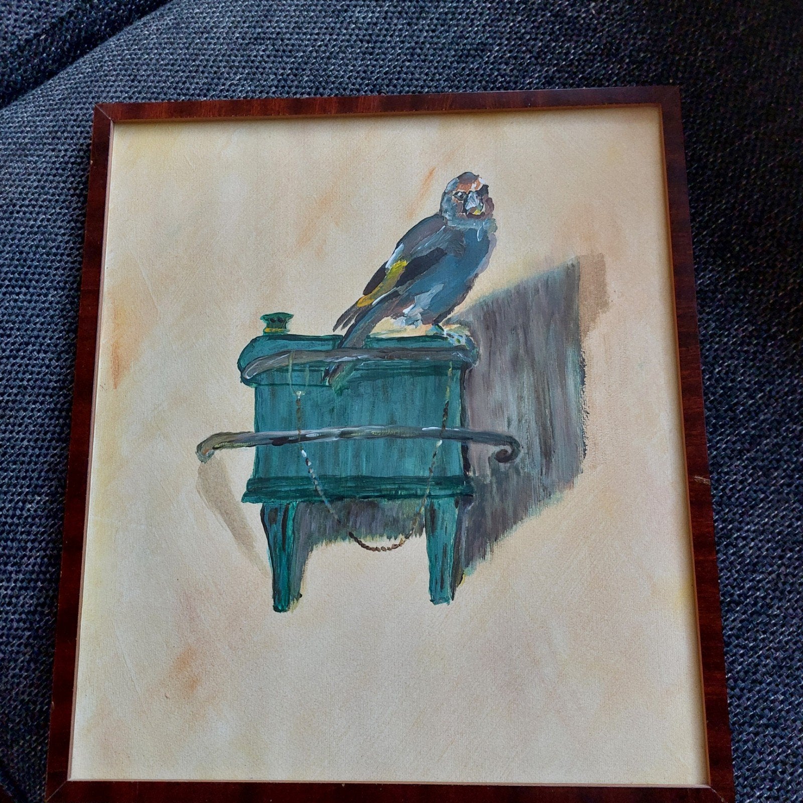Schilderij van het Puttertje, Antiek en Kunst, Ophalen of Verzenden