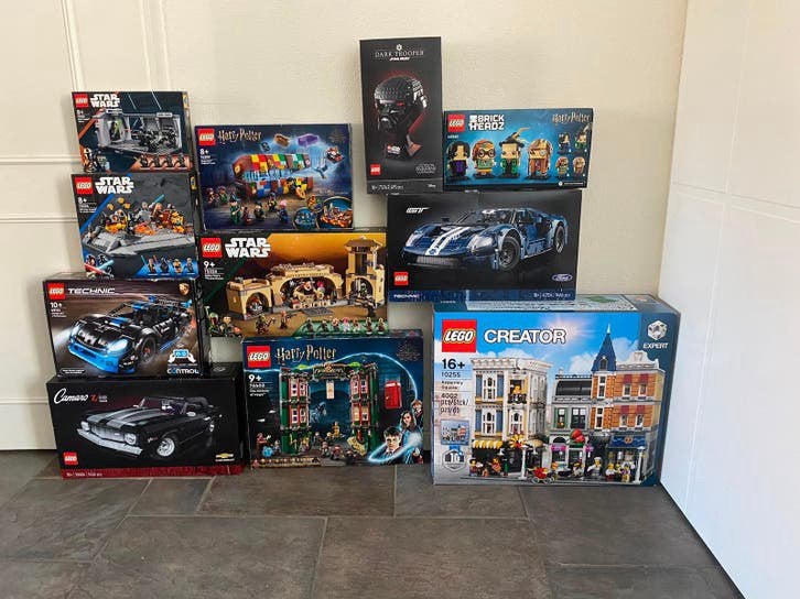 Lego creator, technic ,starwars , brickheadz, Lego, Nieuw, Ophalen of Verzenden, Compleet