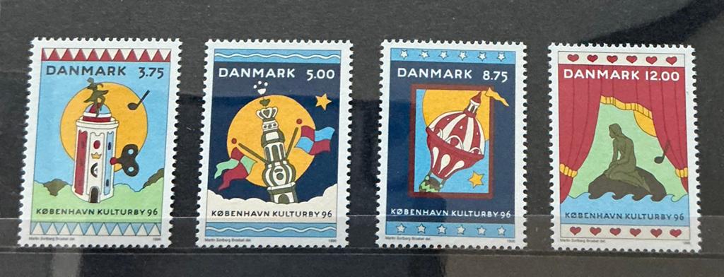 DENEMARKEN JAAR 1996 NRS. 1116/19, Ophalen of Verzenden, Overige landen, Postfris