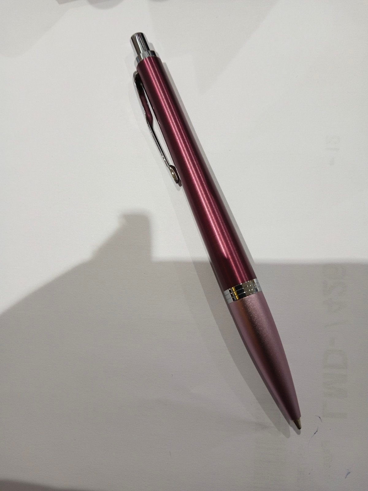 Parker pen - Elegante bordeauxrode balpen, Ophalen of Verzenden, Gebruikt, Balpen, Parker